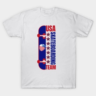 Usa Skateboarding Team T-Shirt